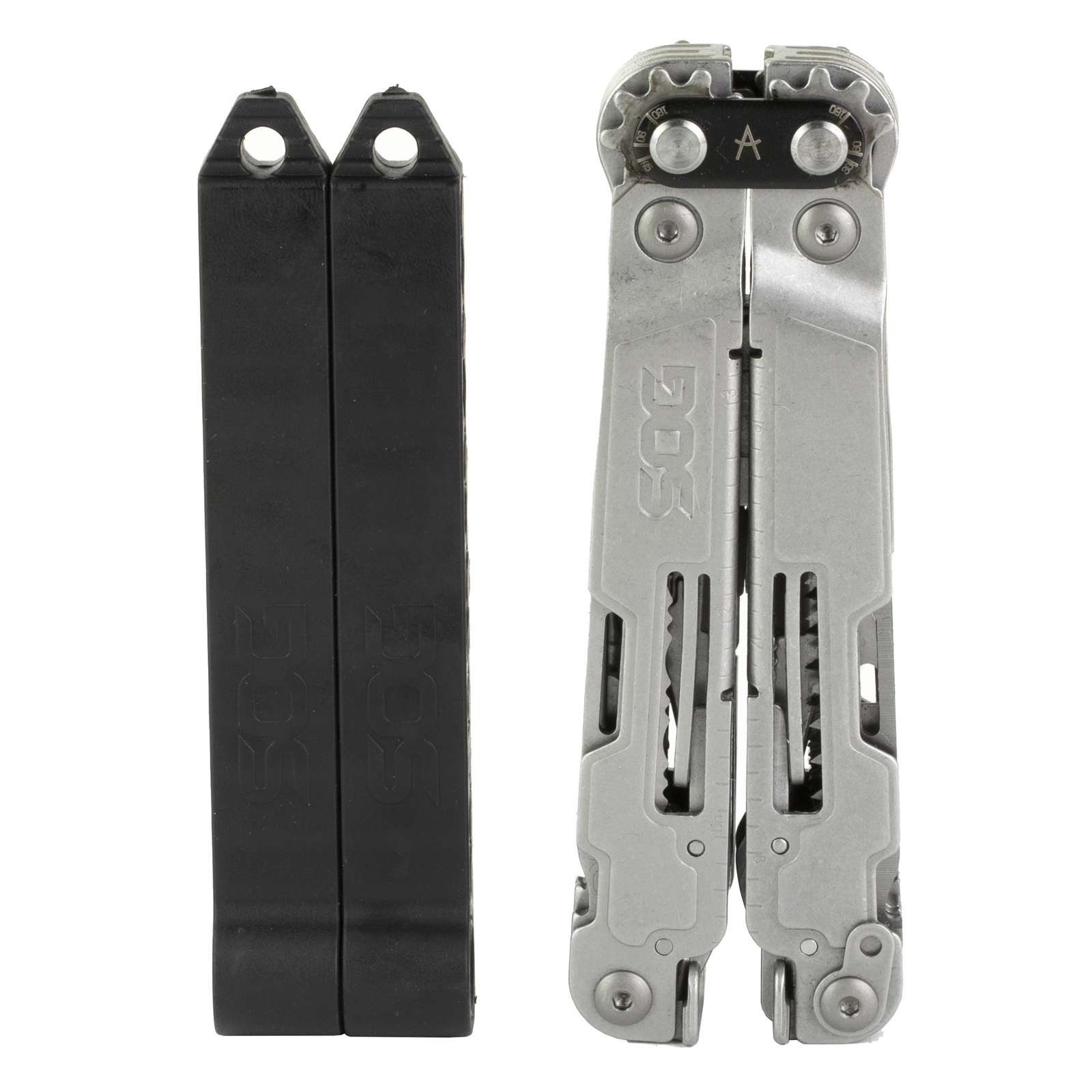 SOG PowerAccess Deluxe Multi-Tool 21 Tools Stone Wash Finish 420 Stainless Steel