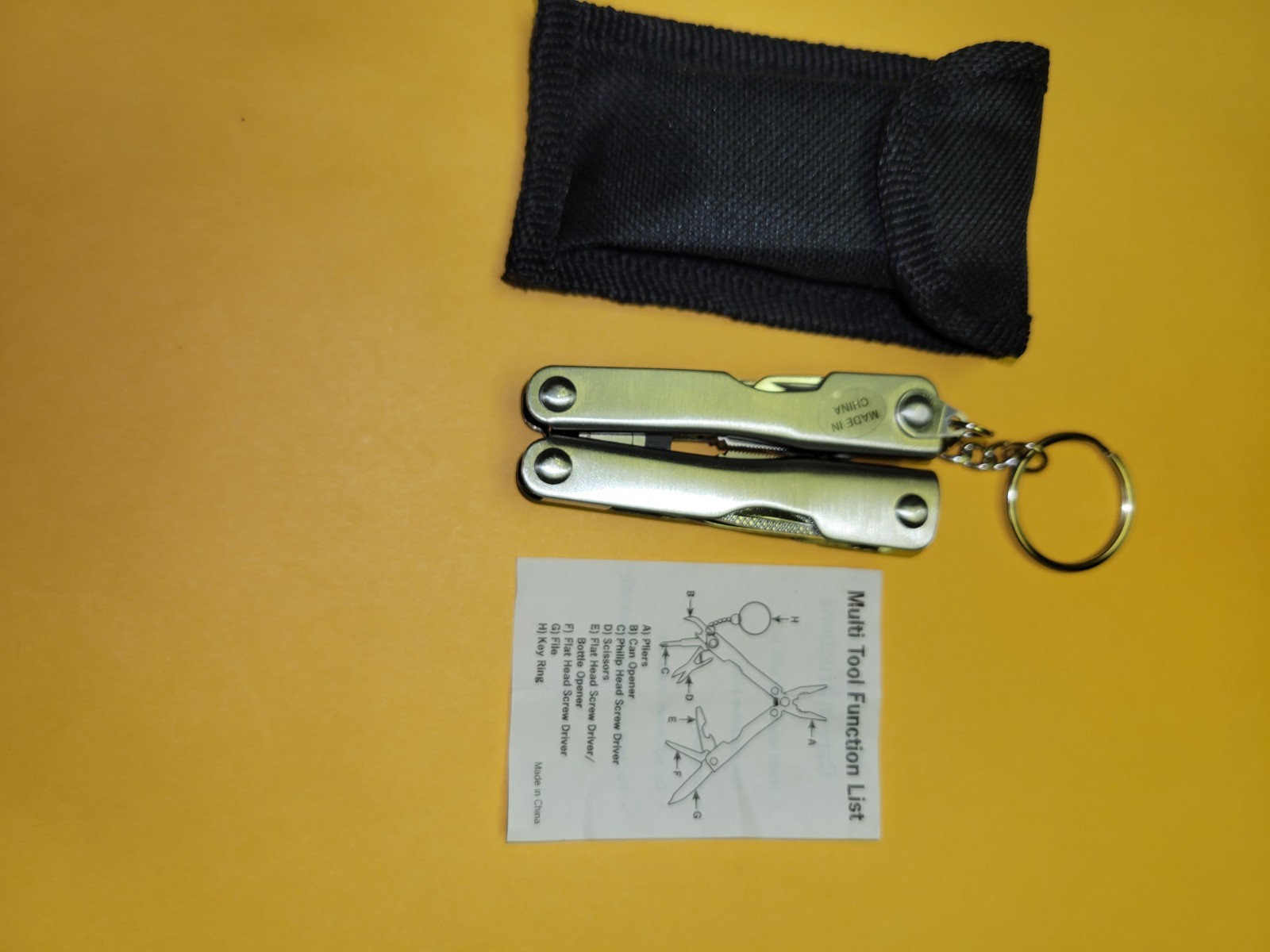 Multi-Tool – Stainless Steel like a toolbox full of functionality