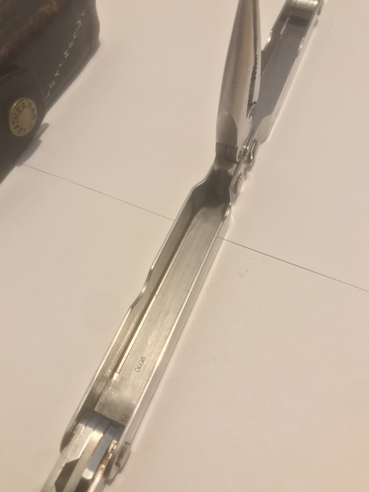 Leatherman SUPER TOOL Multi-Tool Stainless Steel Oregon USA Pat Pend VERY CLEAN