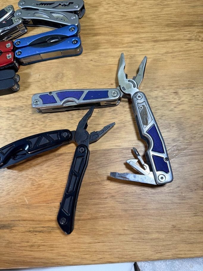 Lot Of 16 Multitools Some Brands Some Cases