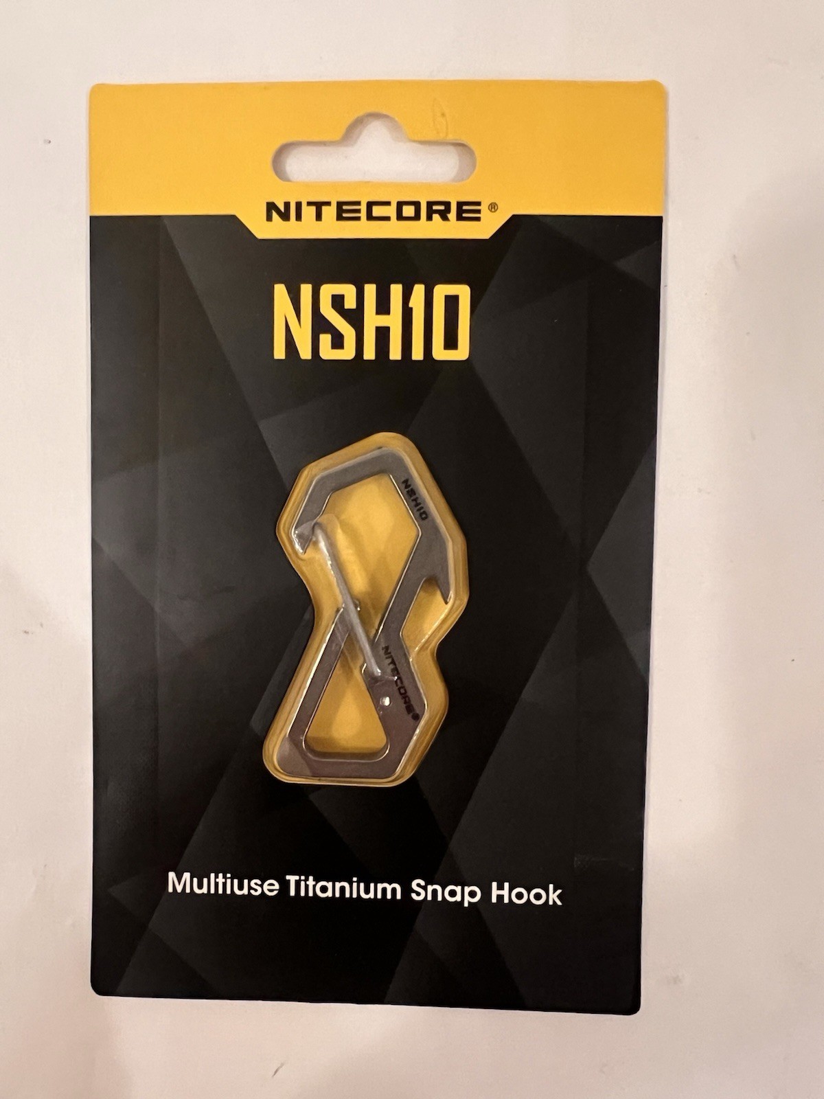 ~NEW~ Nitecore NSH10 Titanium Carabiner Multi-Tool