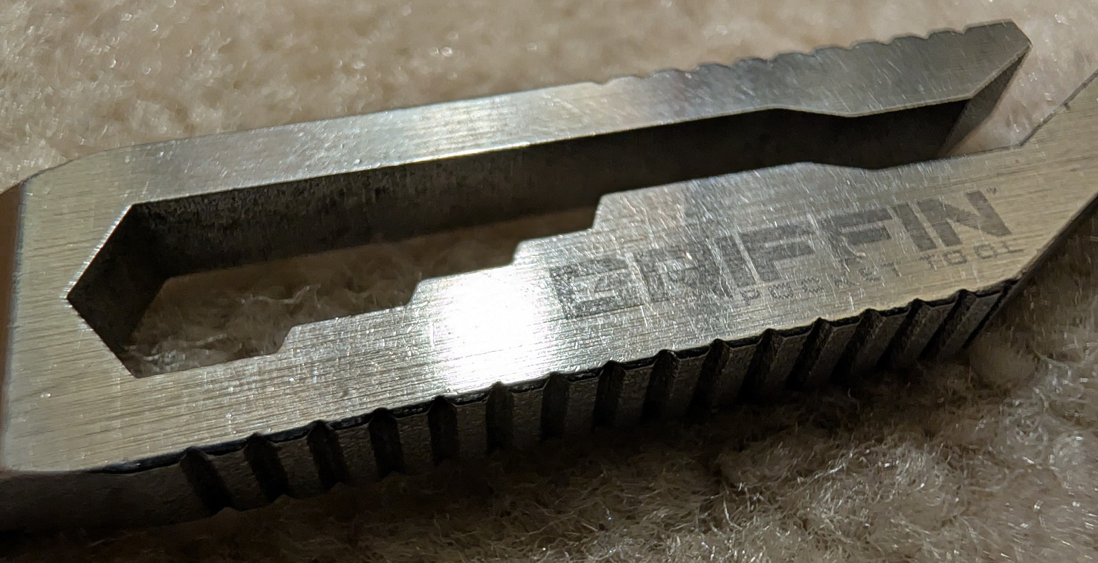 Griffin Pocket Tool GPT® Stainless Multi-Tool – Gently Used, Custom JC Etched