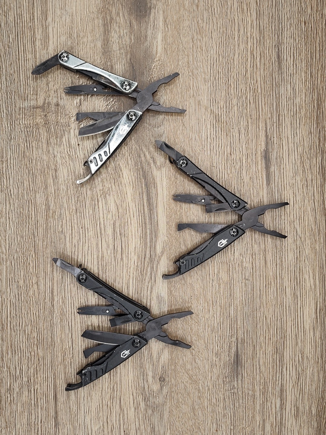 Lot H 3 Gerber Dime Mini Multi-Tool Knife Pliers Scissors Driver