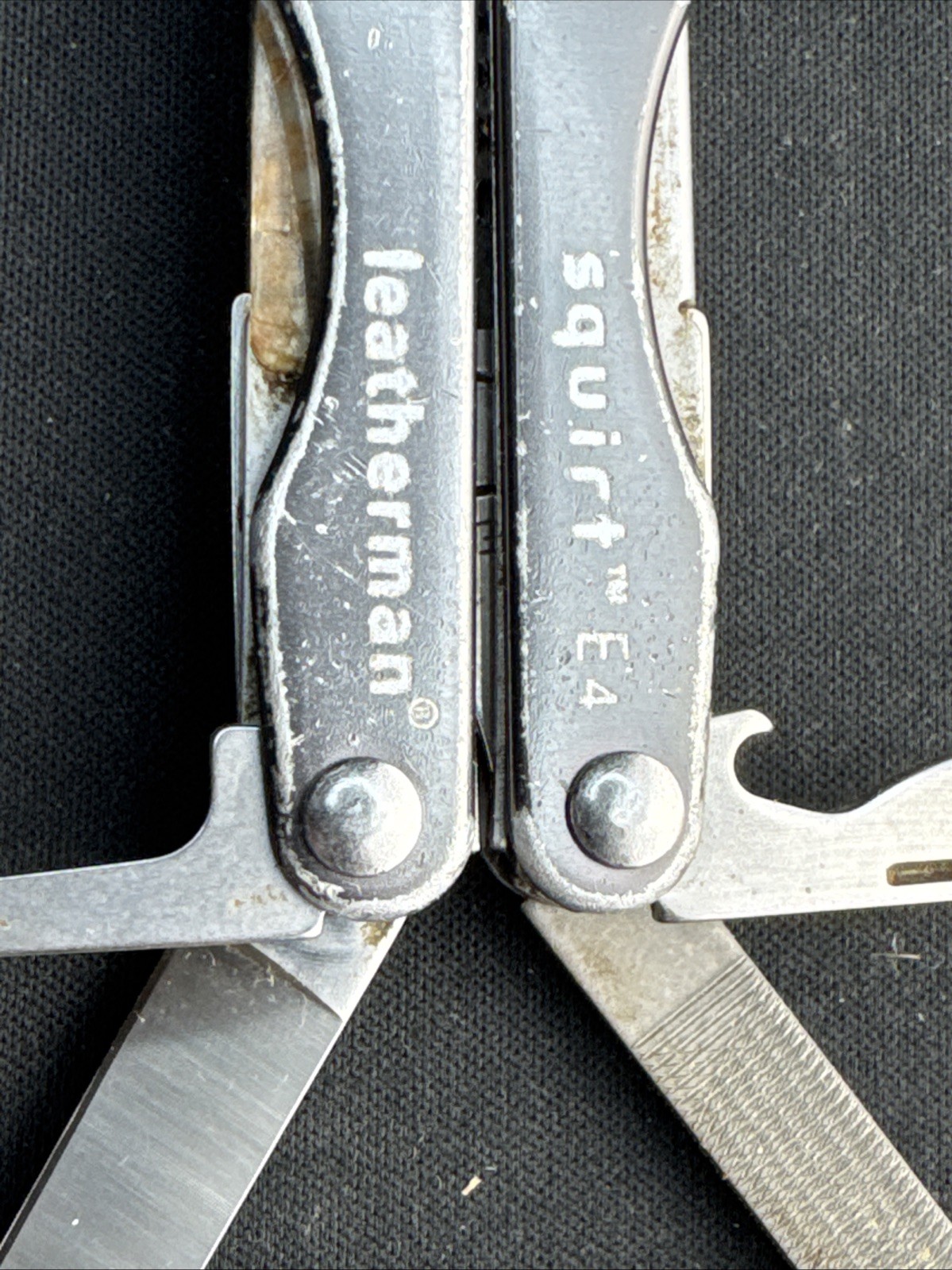 Leatherman Squirt E4 Multi-Tool w/Wire Strippers Gray 3400.2