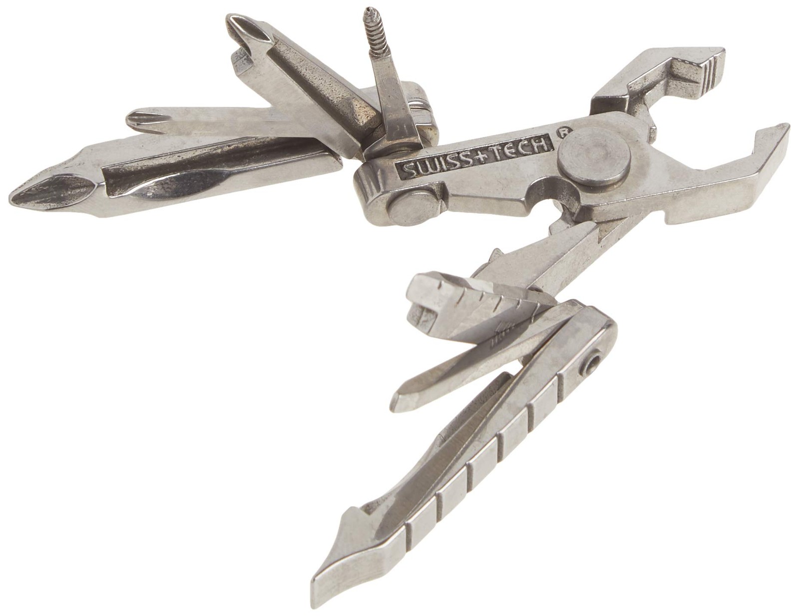 ST53100 Stainless Steel 19-in-1 Key Chain Multi Tool, Polished Finish (Single…