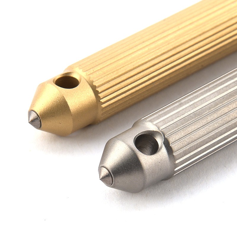 EDC Titanium Brass S2 Steel Multi Tools Card Screwdriver Pocket Outdoor Keychain