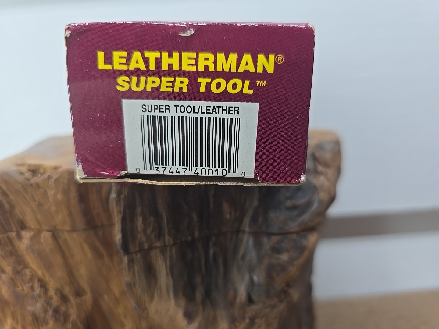 Vintage 1994 Leatherman Super Tool With Leather Sheath, 10 Folding Blades USA