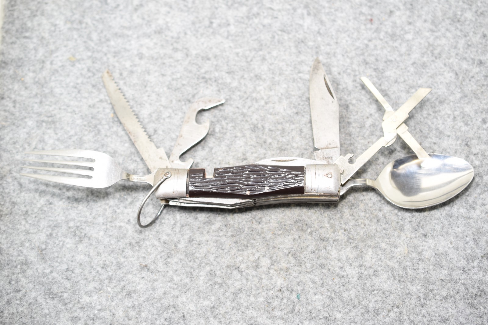 Camping Knife Fork Spoon Opener Scissors Japan