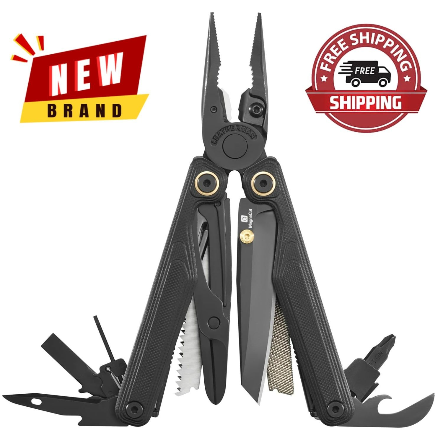 NEW – LEATHERMAN Wave Alpha – 16-in-1 Multi-Tool with MagnaCut Blade