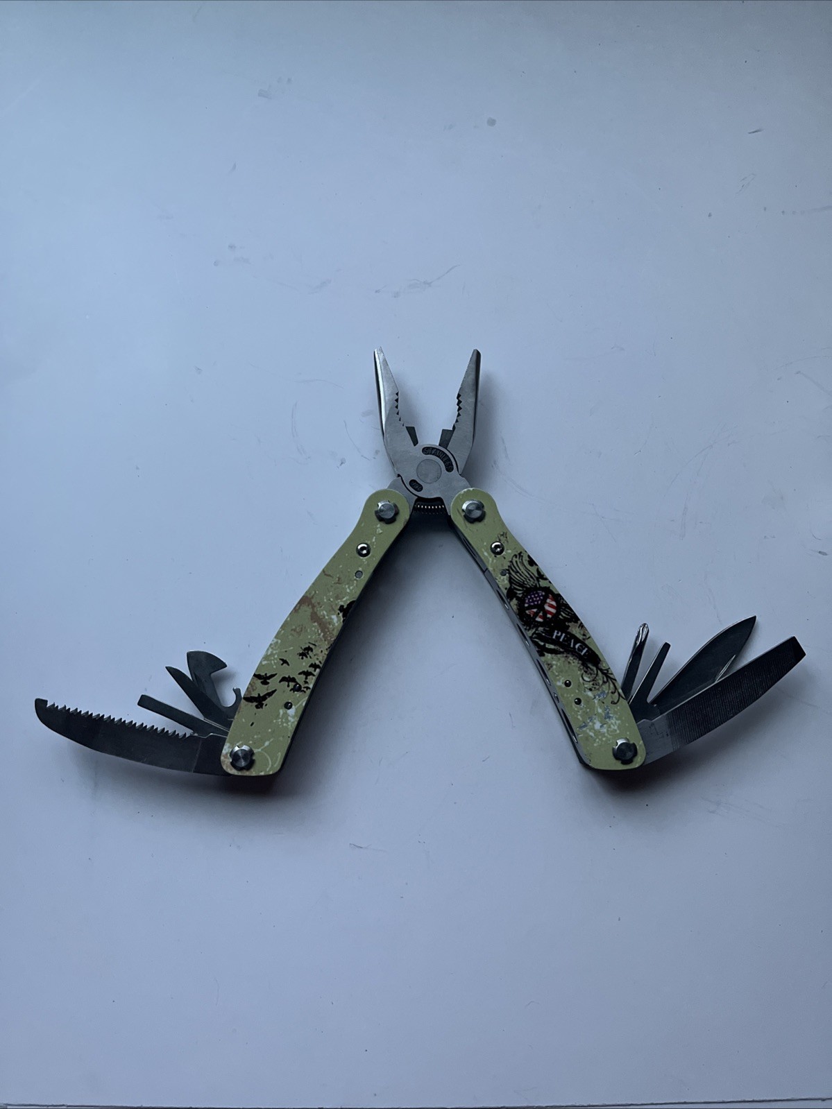 Multi-Tool, Pliers, Knife, File, Saw, Bottle Opener