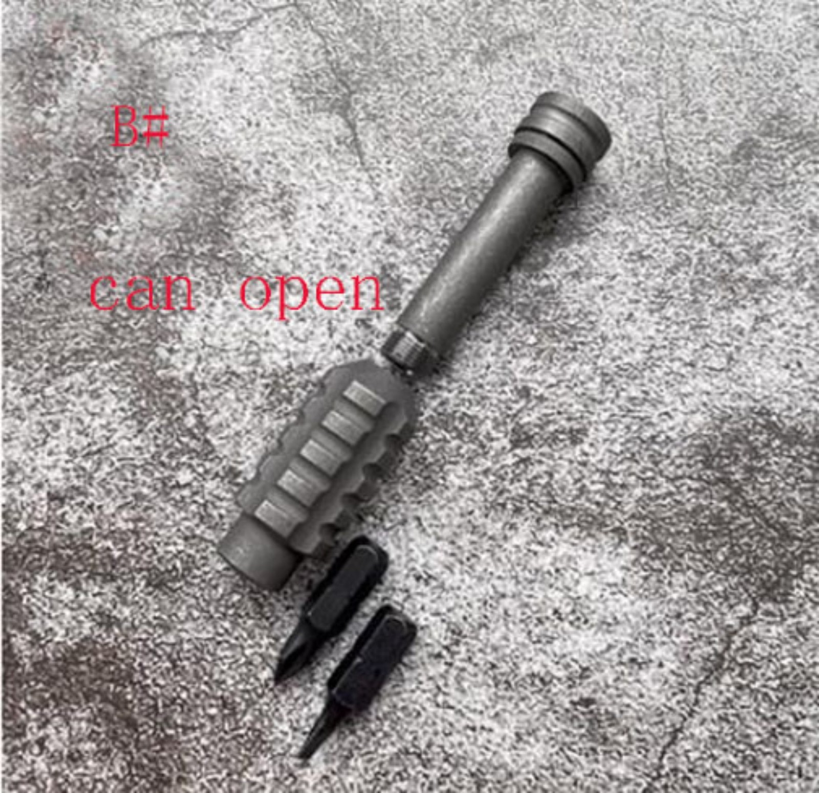 Titanium Alloy PEI Screwdriver Portable Gadget Cross Bit Riding EDC Multi-Tools
