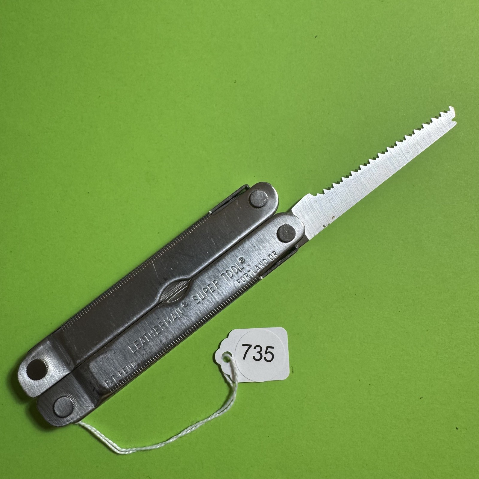 Leatherman Super Tool Plier Multi Tool Pocket Knife New Nylon Sheath EDC #735