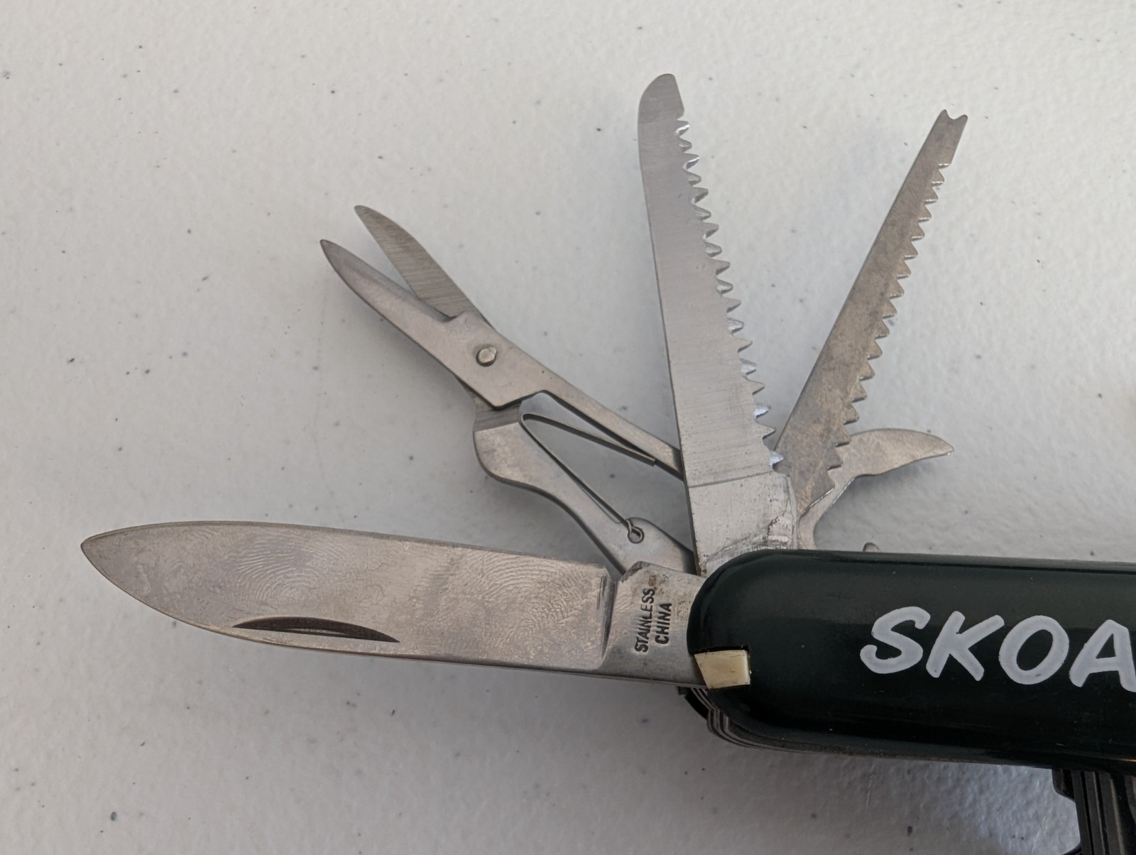 Vintage SKOAL Multi-Tool Chew Tobacco Promotional Swiss Style Army Utility Knife