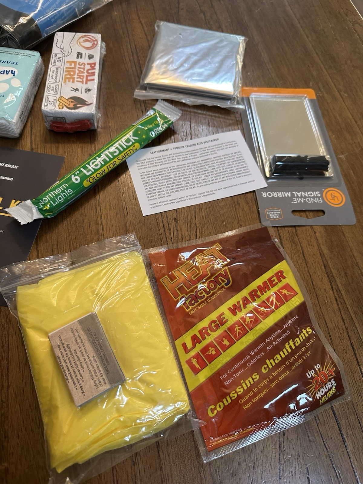 Leatherman X Tonquin Trading Survival Kit w/ Insert and Signal, Limited Edition