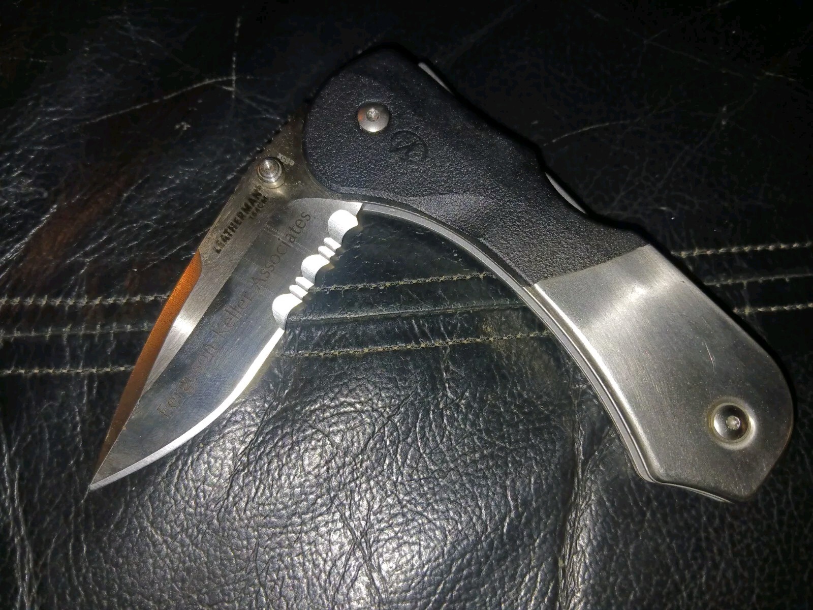 Leatherman Expanse Pocket Folding Knife Single Blade Rare