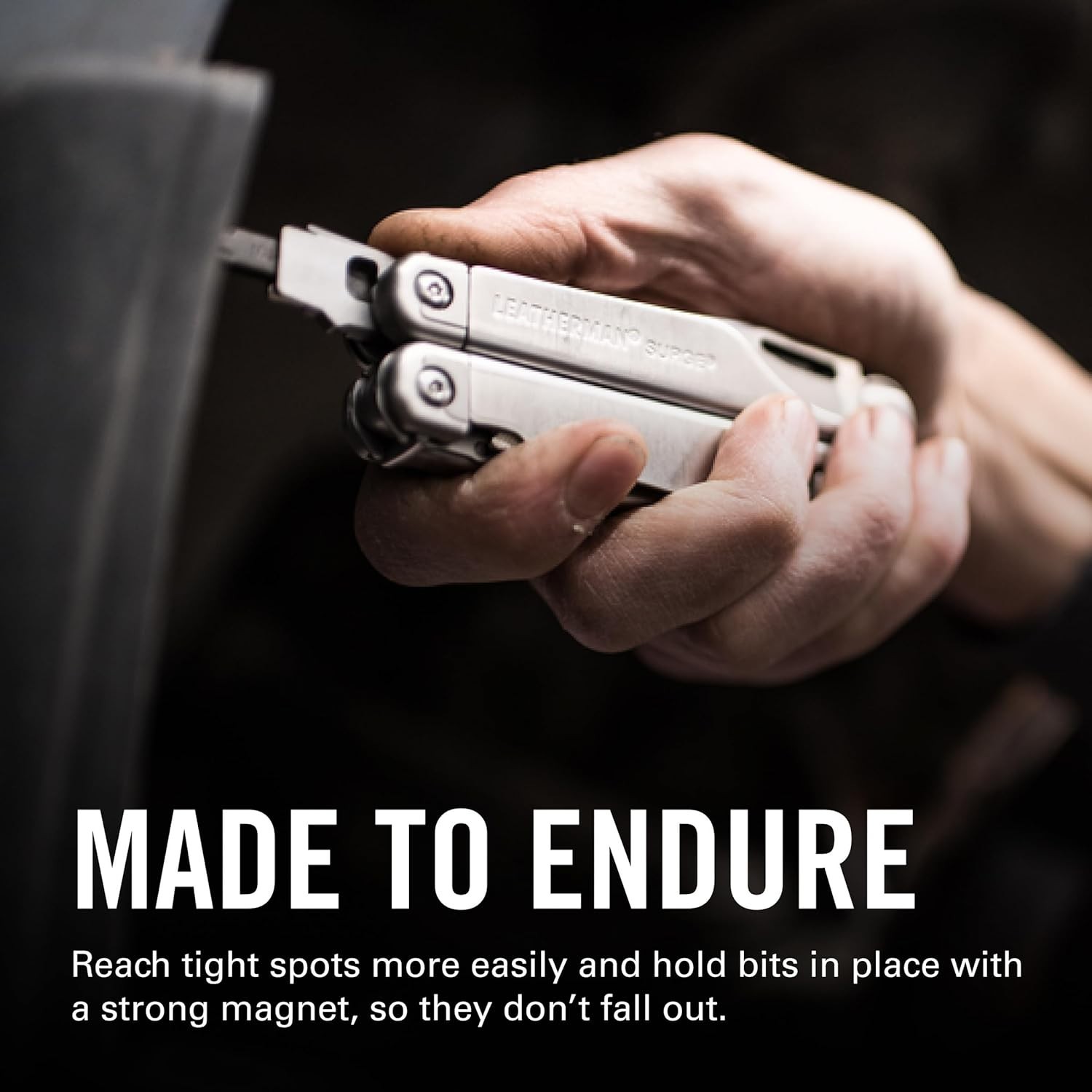 Bit Driver Extender Add-on Accessory for Multi-Tools, Silver