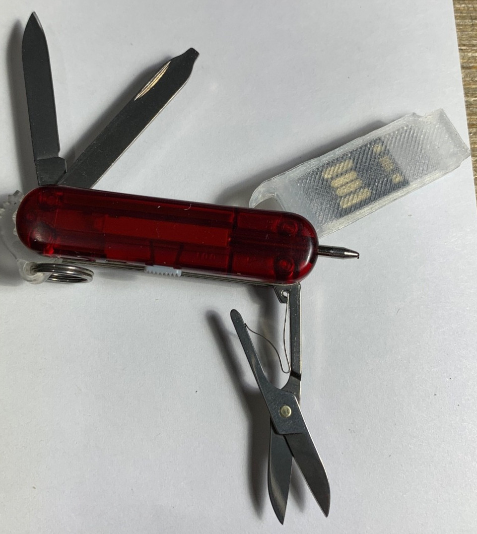 VICTORINOX SwissBit 64GB Micro Drive with Pen & Red Light THIN VERSION