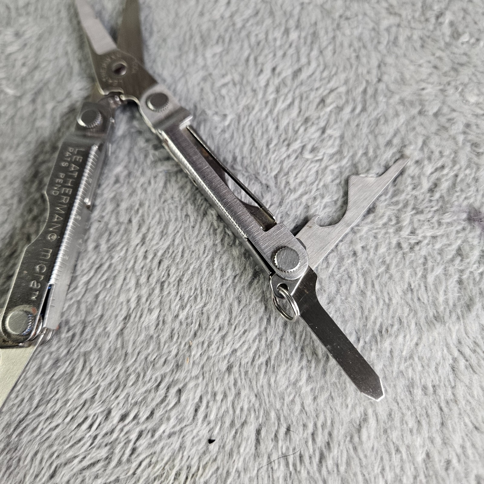 Leatherman Micra Multi-Tool Pat Pending Stainless Steel 7 Tool