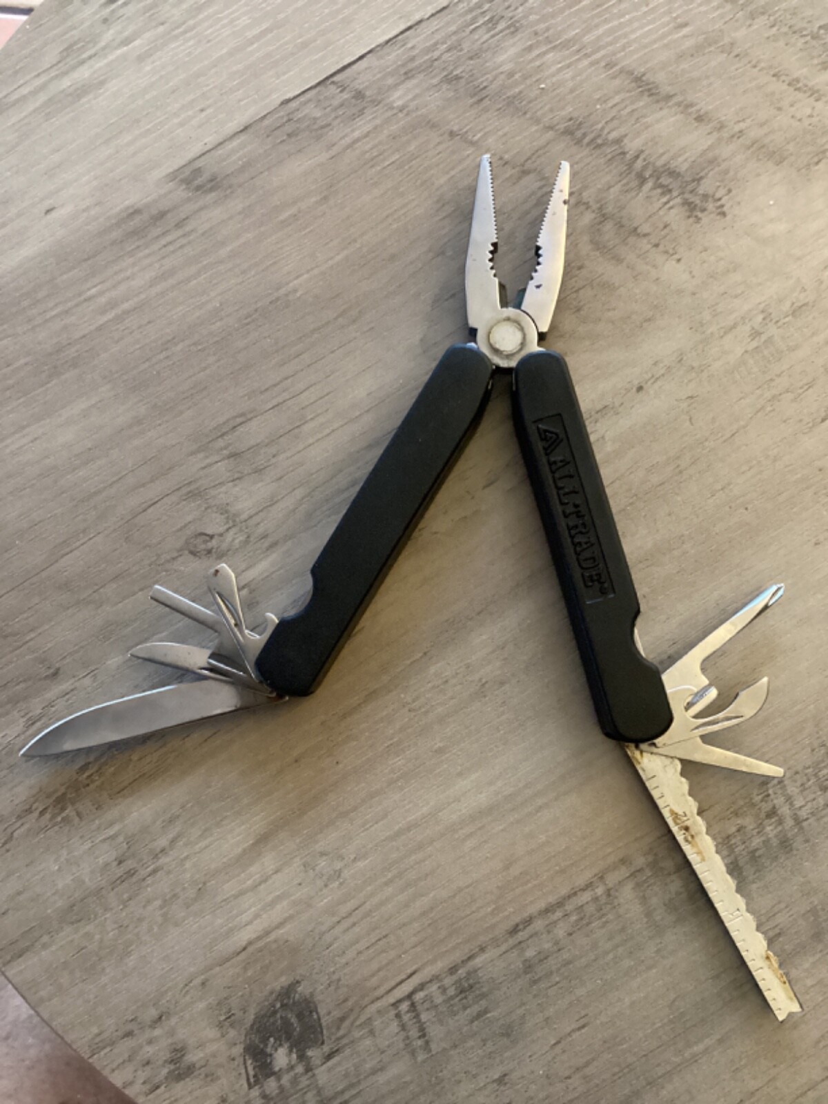 Alltrade Stainless Steel Multi-Tool 9 Tools With Case