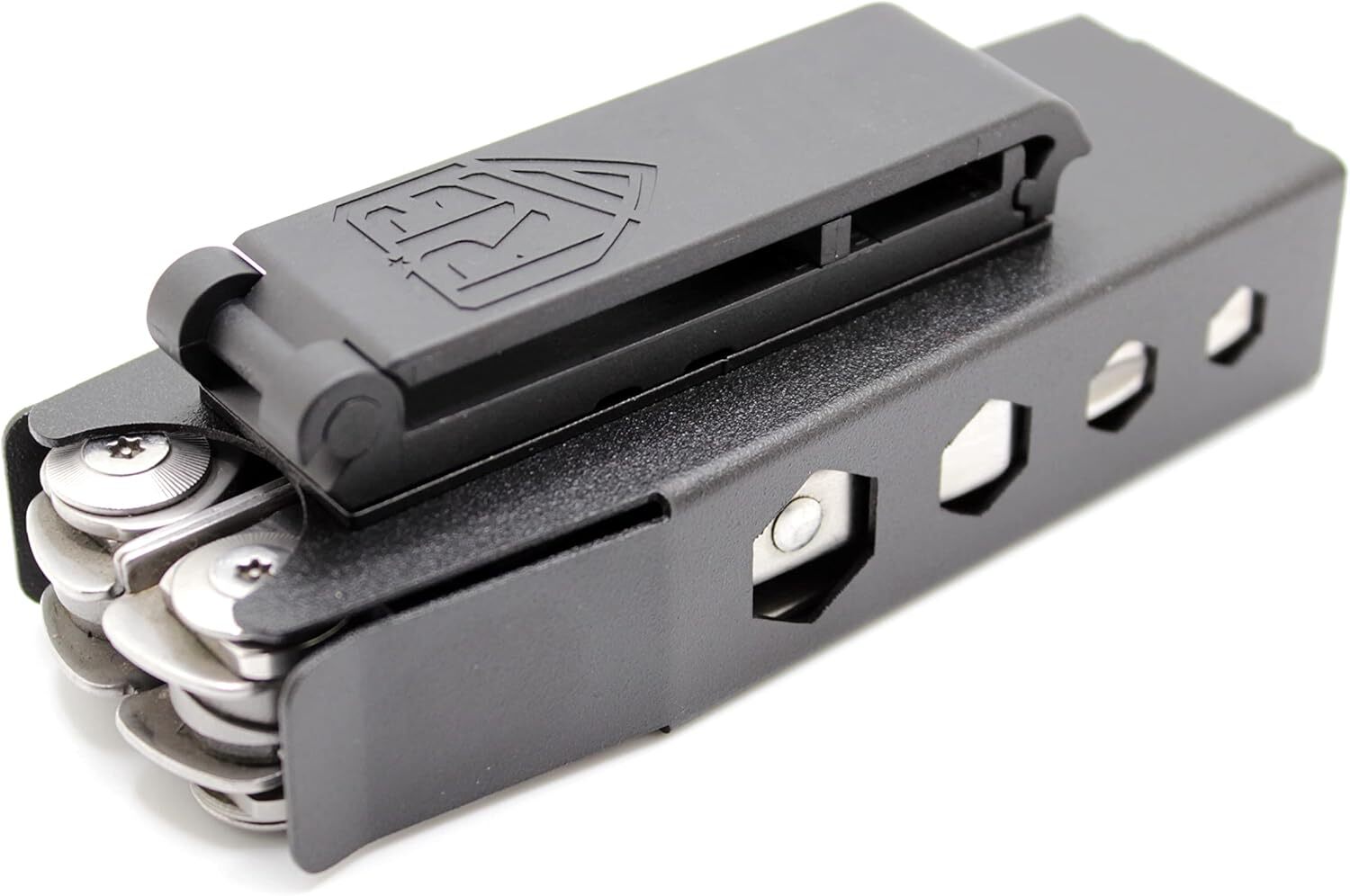 Leatherman SURGE compatible sheath UNIVERSAL BELT SIZE & ROTATABLE BELT CLIP..