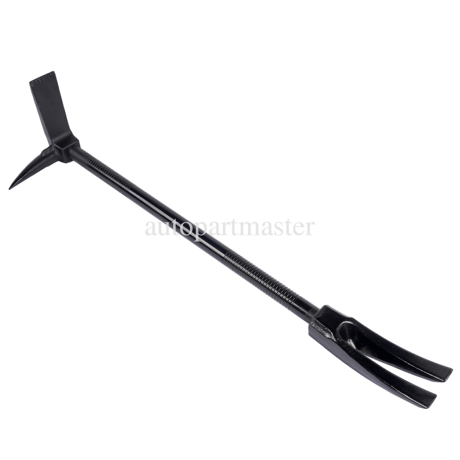 Professional 30″ Halligan Bar, One-Piece Construction Pry Tool w/ Nickel Finish