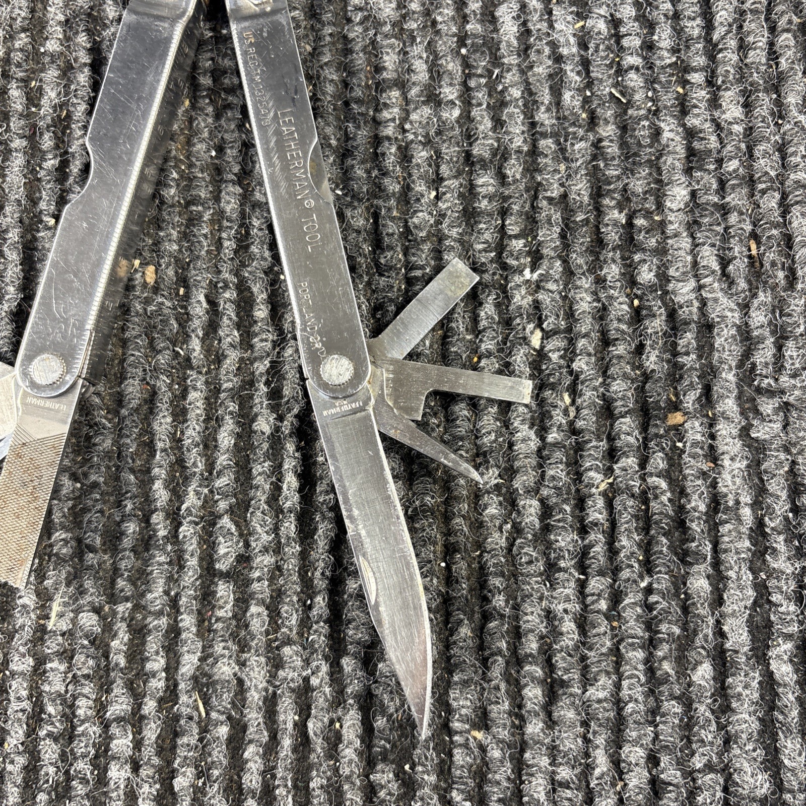 Original Leatherman Tool US REG TM Multi-Tools Portland OR Vintage (092)