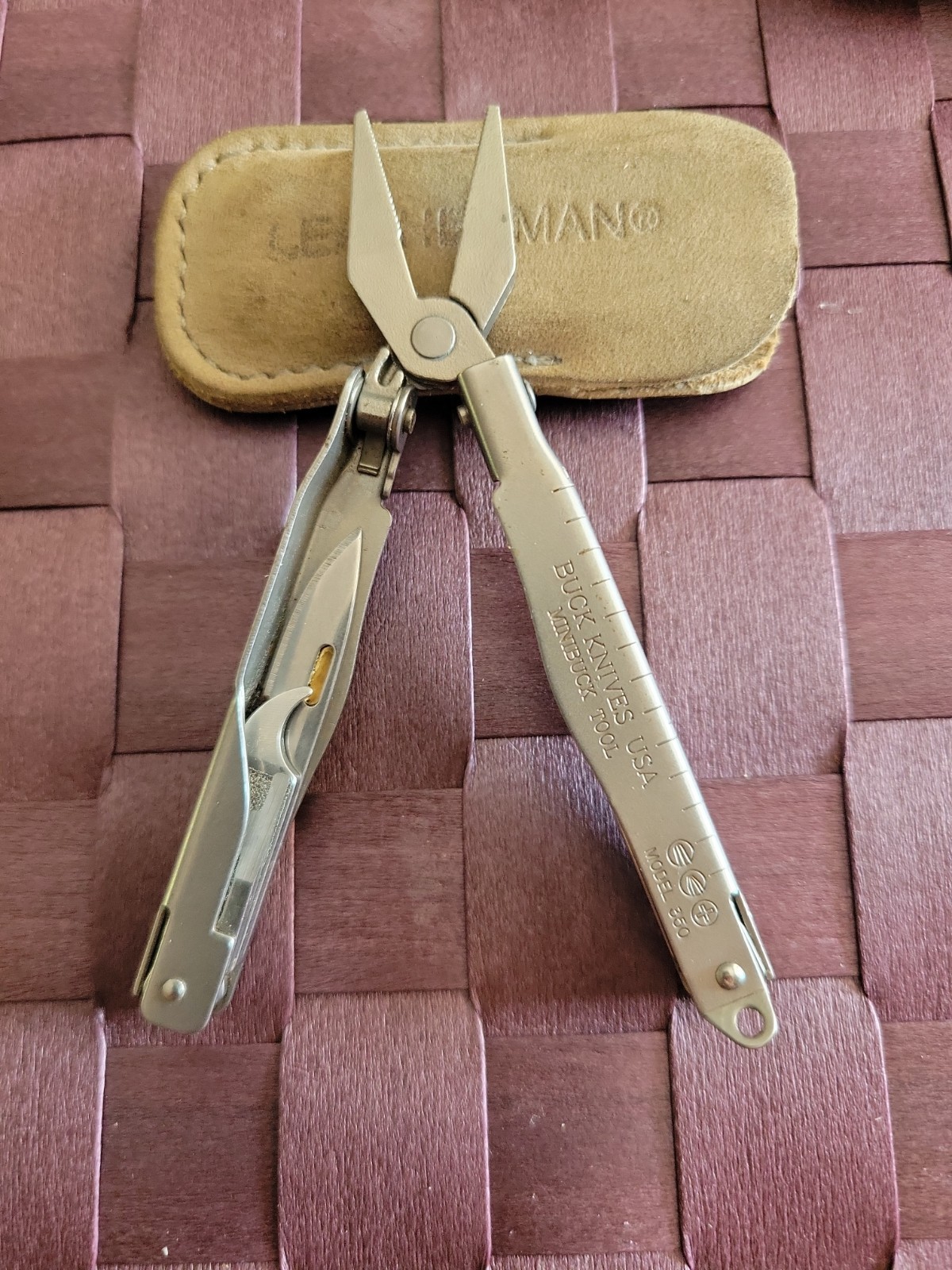 Buck Model 350 Minibuck Tool Multitool Made In USA Nice C Pixs