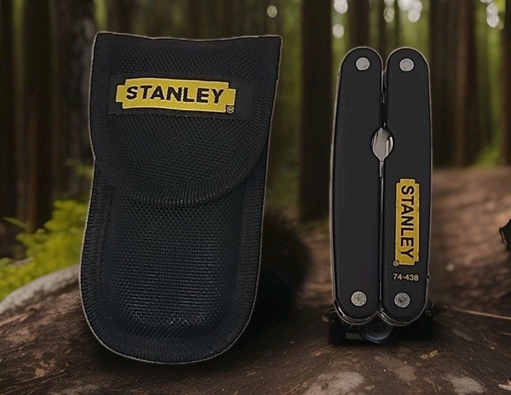 Stanley 74-438 Folding Shears/Multi Tool w/Case Scissors Snips Gardening Utility