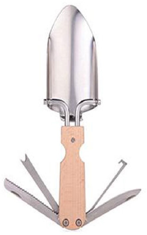 Pocket Trowel Multi Tool Five USEFUL Tool in your hand for camping and gardening