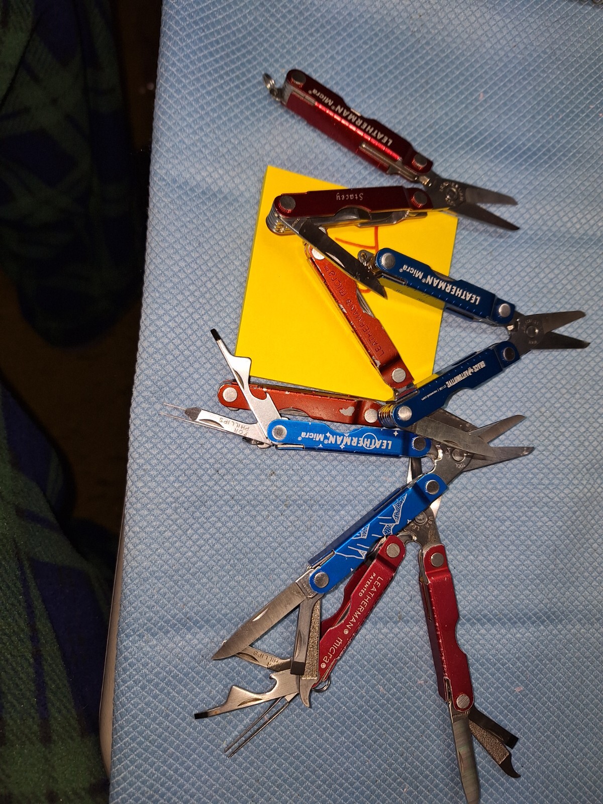 5 Leatherman MICRA Mini Multi Tools LOT T2