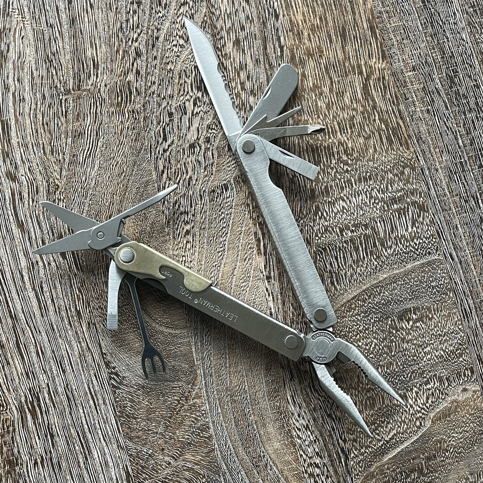 Collectible, New, Leatherman FLAIR multitool; Picnic/Sommelier Multi Plier