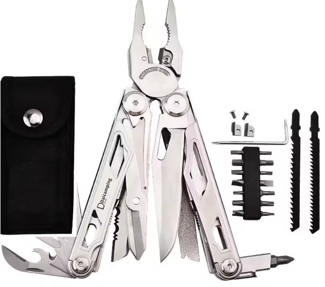 Daicamping DL30 Multitool Pliers Folding Knife Scissors EDC Tool