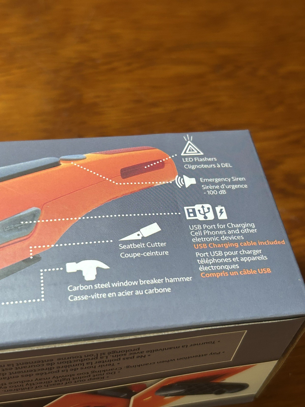 Kelvin 8 Emergency Automotive Emergency Multitool Orange NIB