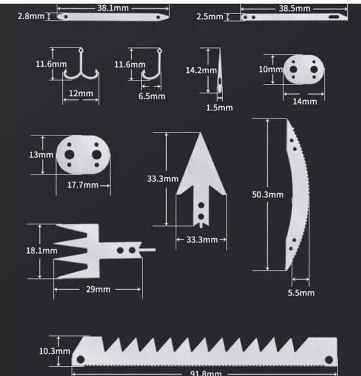 Bugout Fishing 22 in 1 Survival Card Stainless, Lightweight (5706) Free Shipping