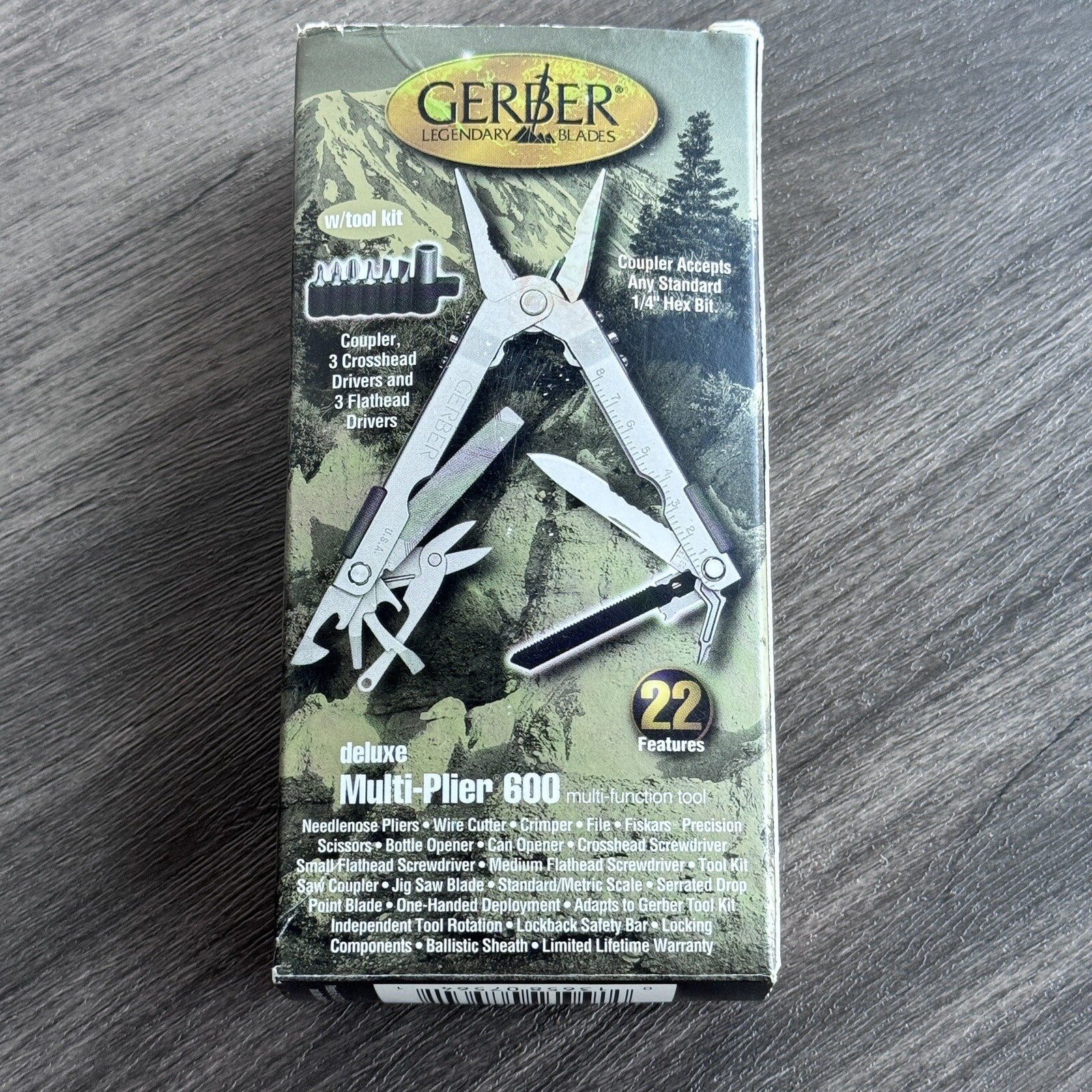 Special edition Gerber MP600 Deluxe Multi-Plier w/sheath and Tool Kit/Bit Kit