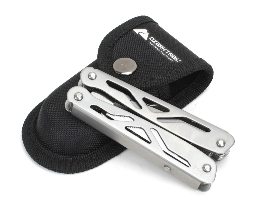Ozark Trail 12-in-1 MULTI TOOL, Sheath INCLUDED, Camping Fishing Hunting, NIOP!