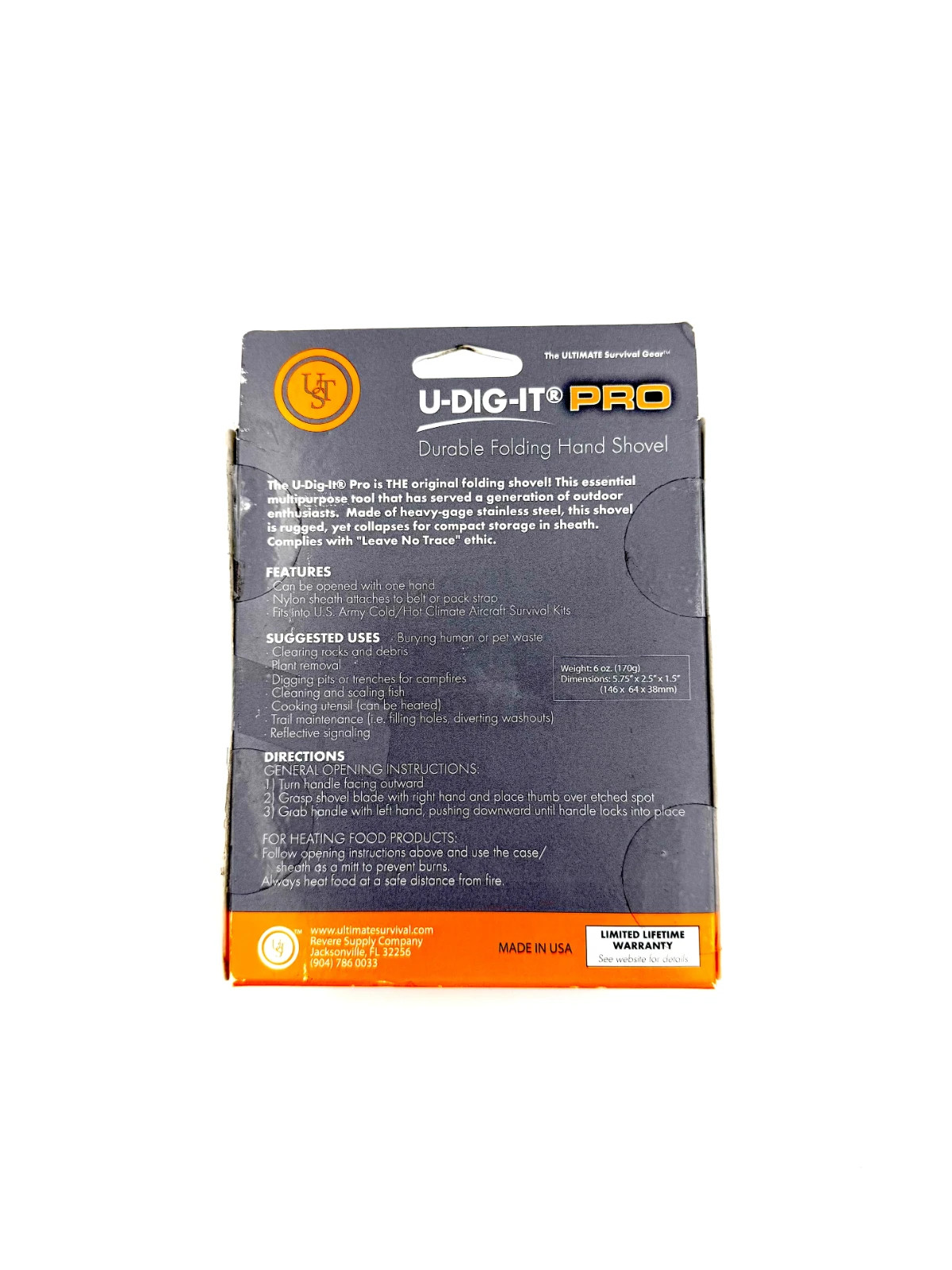 UST U-Dig-It Pro Survival Tool
