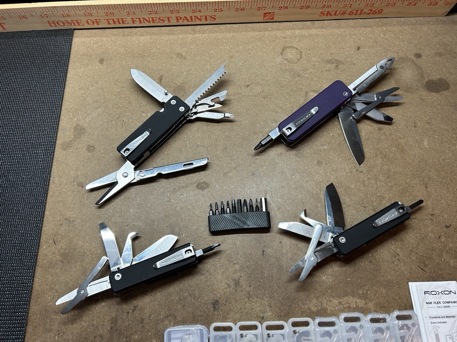 ROXON Multitool Lot KS2 Elite Flex Companion Mini Multitool Plus Many Extras