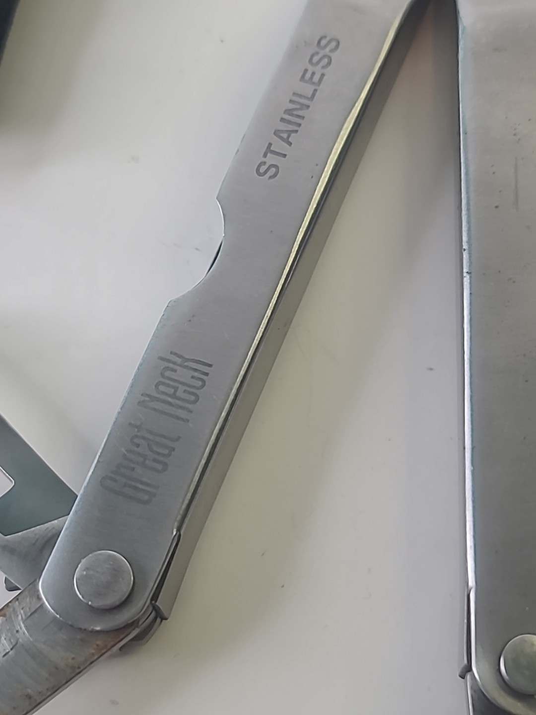 Vintage Great Neck Silver Multi-Tool Stainless Steel—