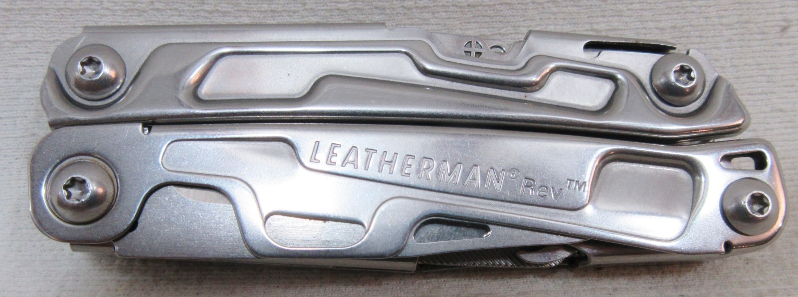 Leatherman Rev Multi‑Tool – Stainless Steel w/ Pocket Clip