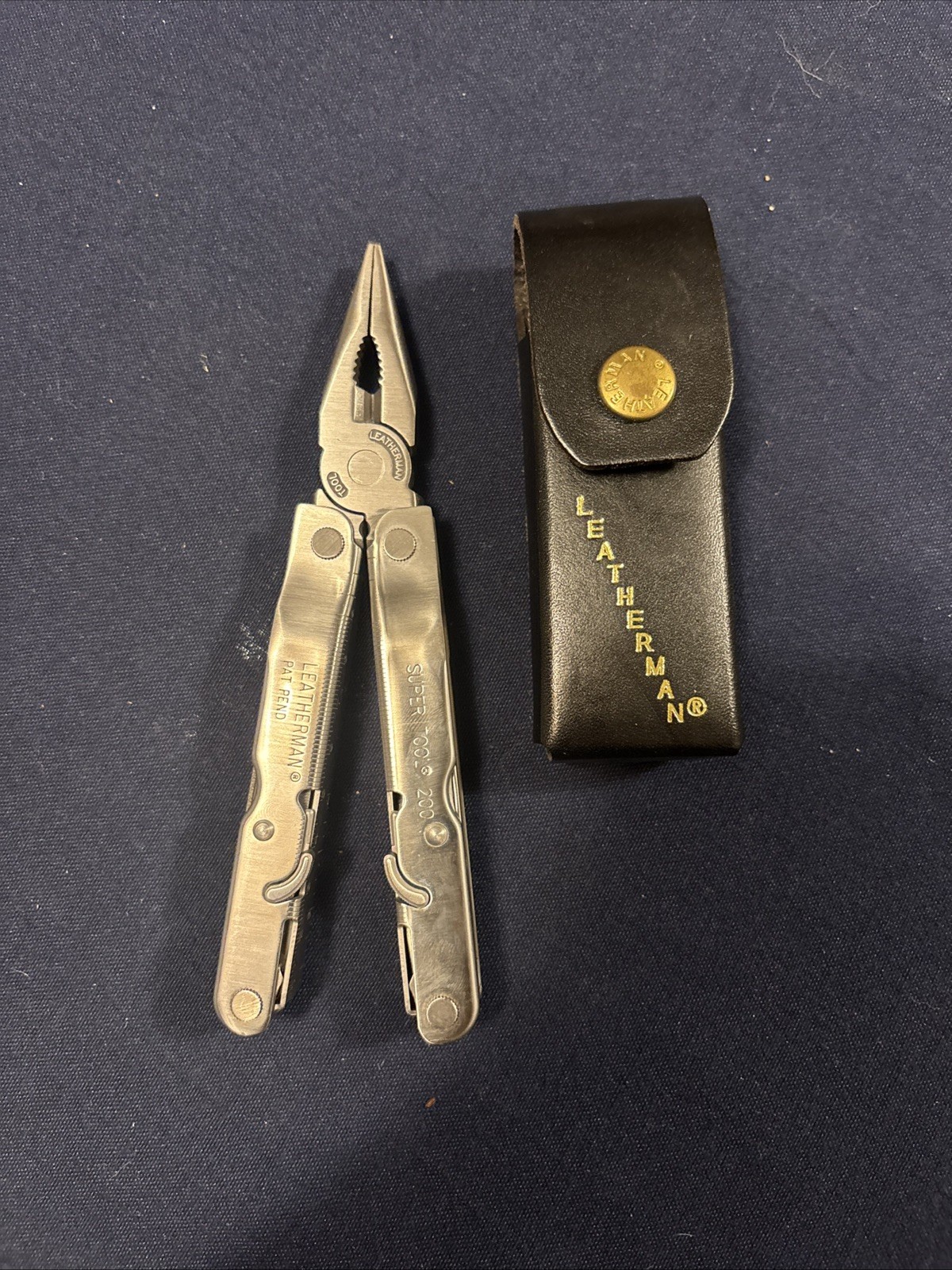 Leatherman Tool PST w/Leather Sheath Multi-tool Knife 04/96 – (PST II Tool Set)