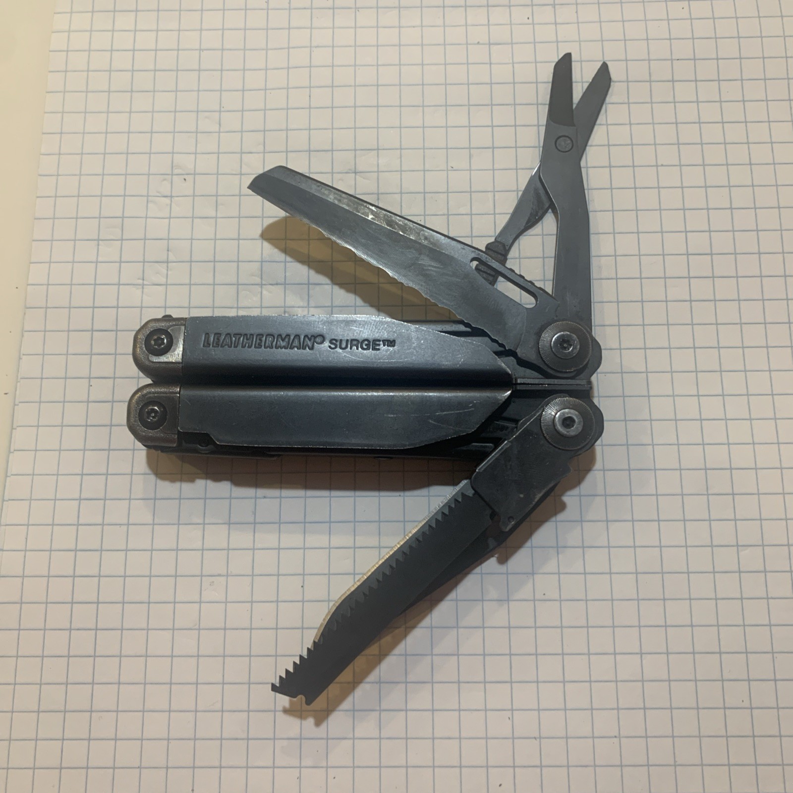 Leatherman Surge Multi Tool Black Oxide Nice And Clean