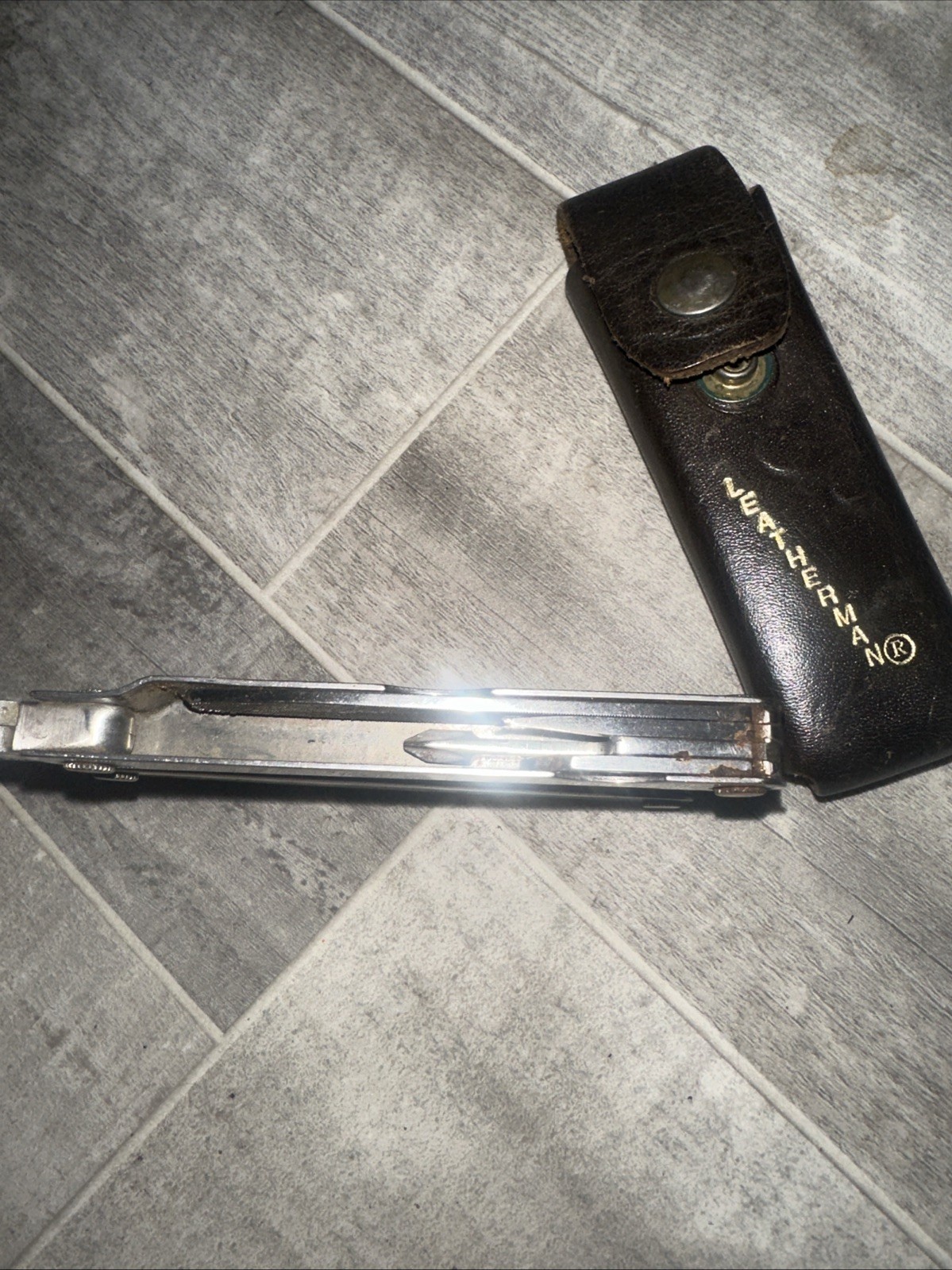 Vintage Original Leatherman Tool US REG TM 1325473 Multi-Tools Portland OR