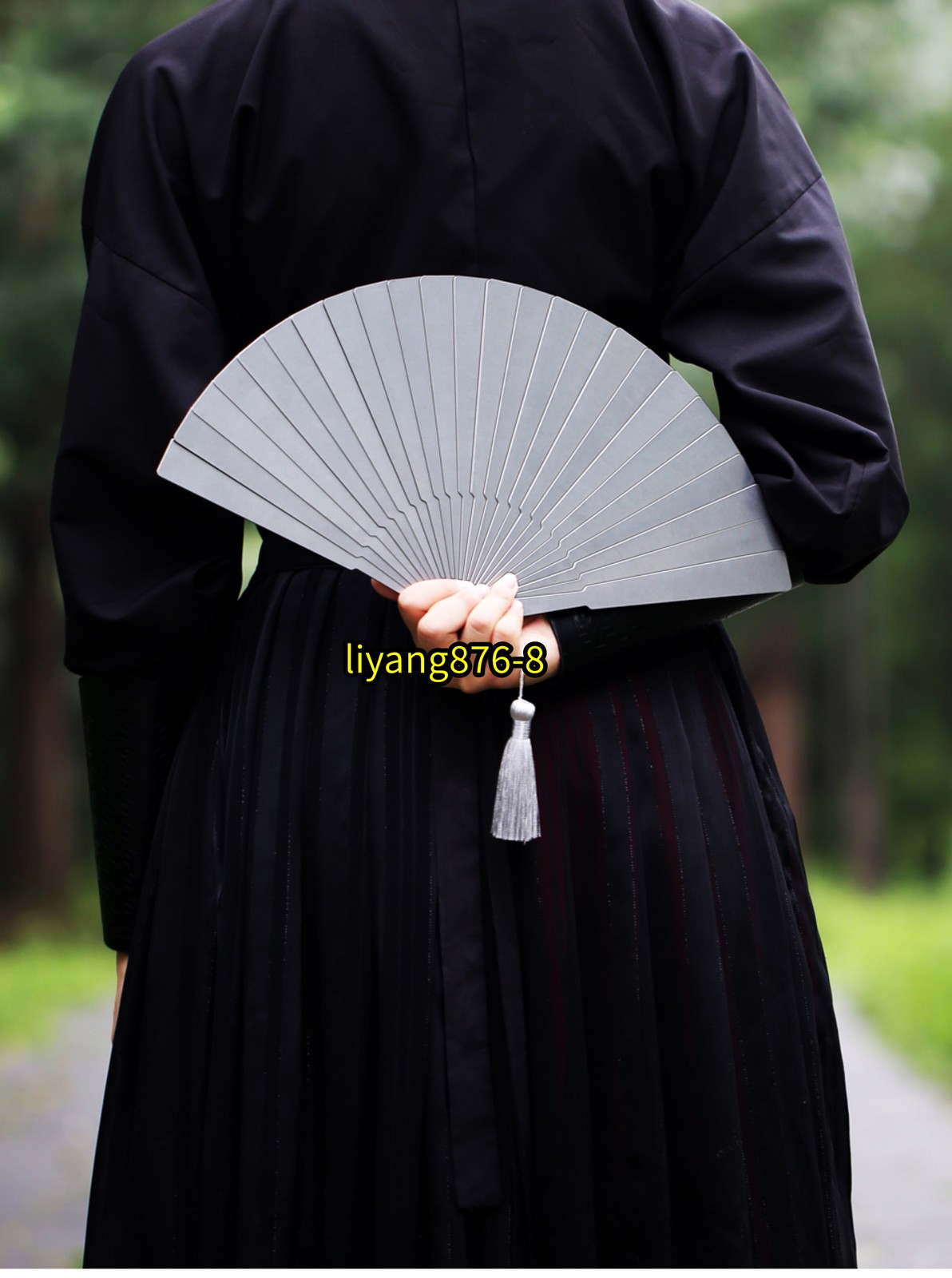 Stainless Steel Metal Folding Fan Portable Martial Art Kung Fu Tai Chi Fan Toy