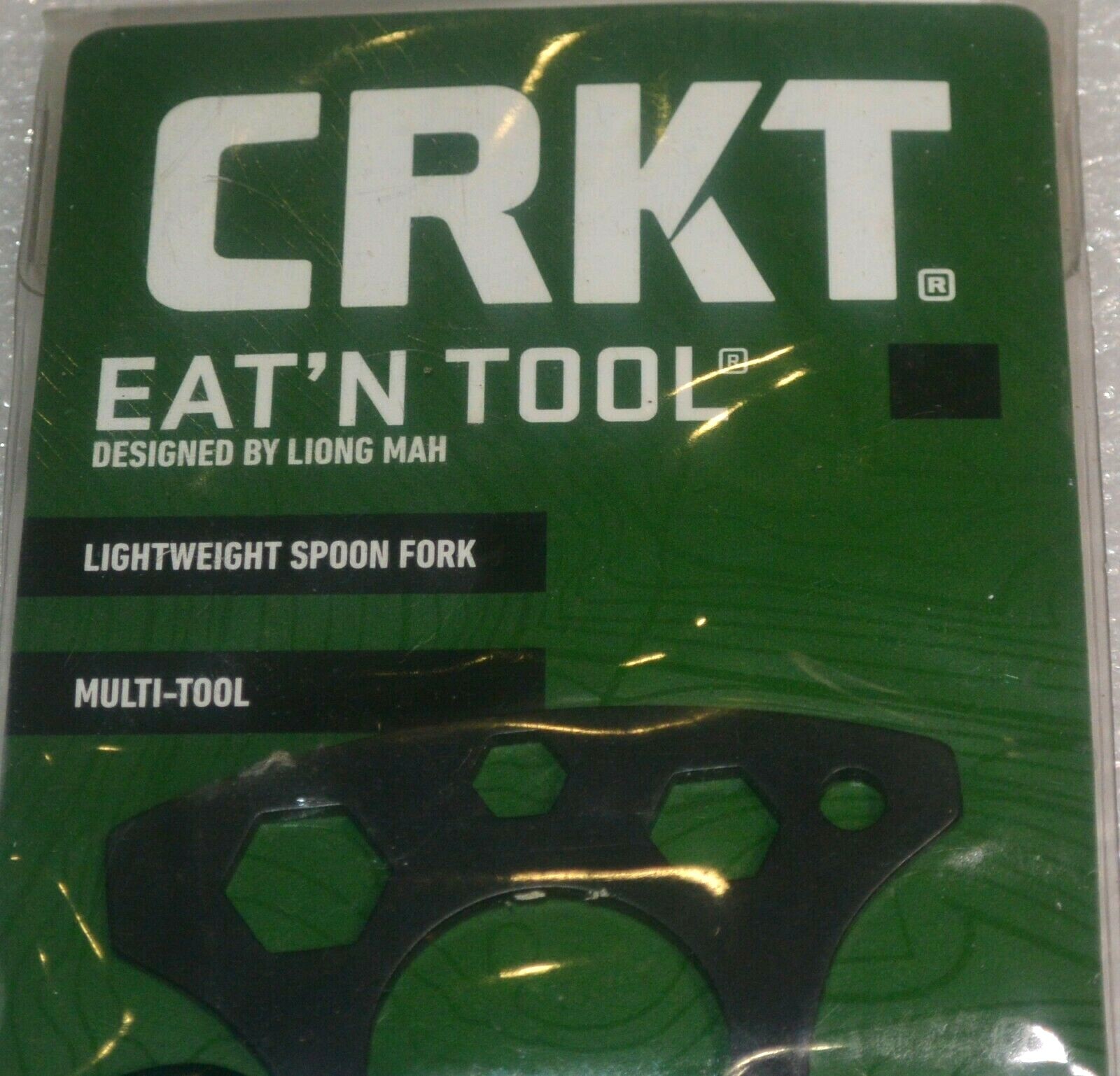 CRKT Camping Eat’N Tool Multi Tool Spoon/Fork with Carabiner Model:9100KC