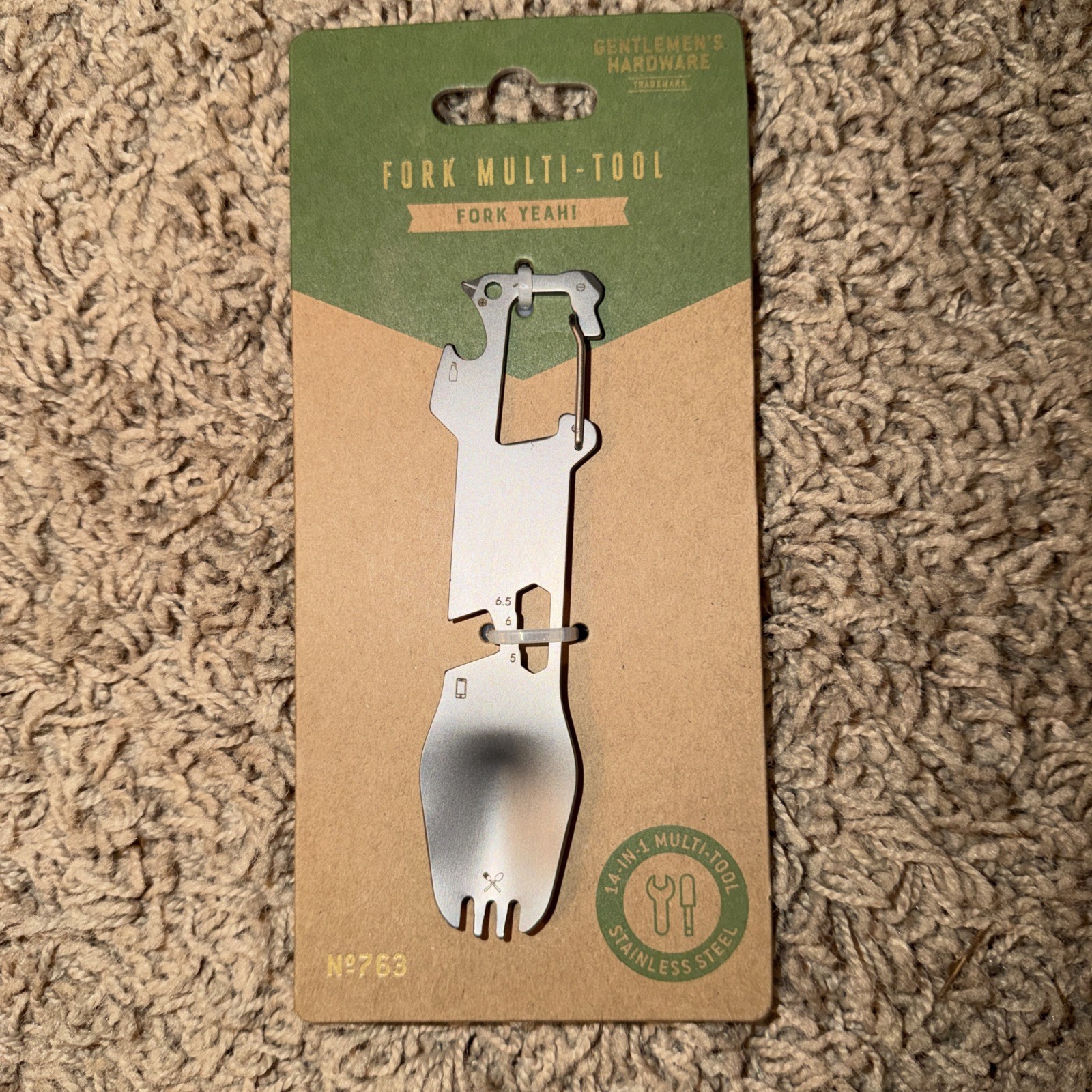 Gentlemen’s Hardware Explorer Fork multi Tool 14-1 Backpacking Tool