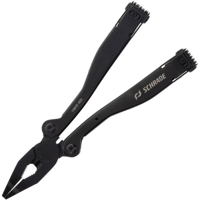 Schrade Tough Tool Multi-Tool Black Numerous Tools w/Stainless Handles – 1182533