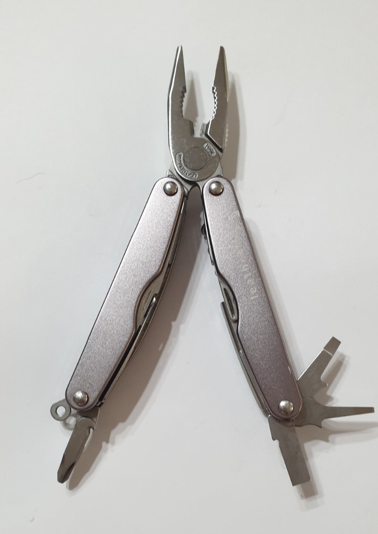🔥 Leatherman Micra Retired Used Green Polycarbonate Inserts Multi Tool Keychain