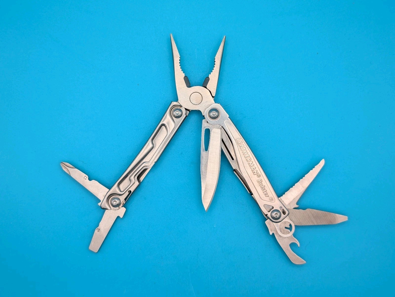 Leatherman Bolster 13 Tool Stainless Steel Multi-Tool!