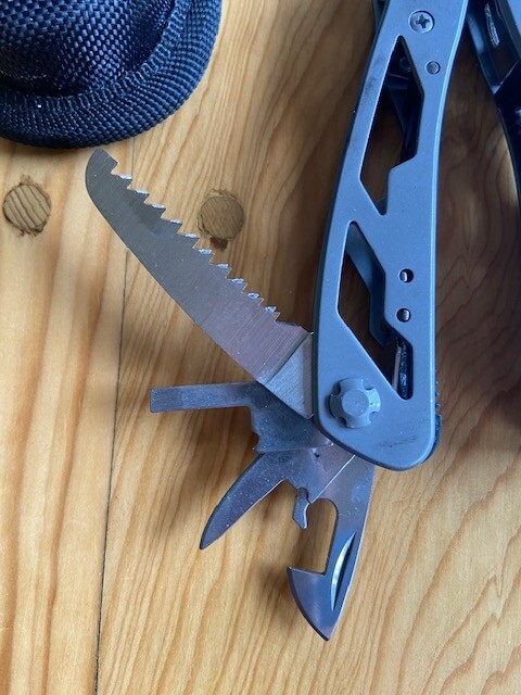 Stanley Stainless Multi Tool Extra Heavy Duty 2CR Knife, Screwdriver, Saw